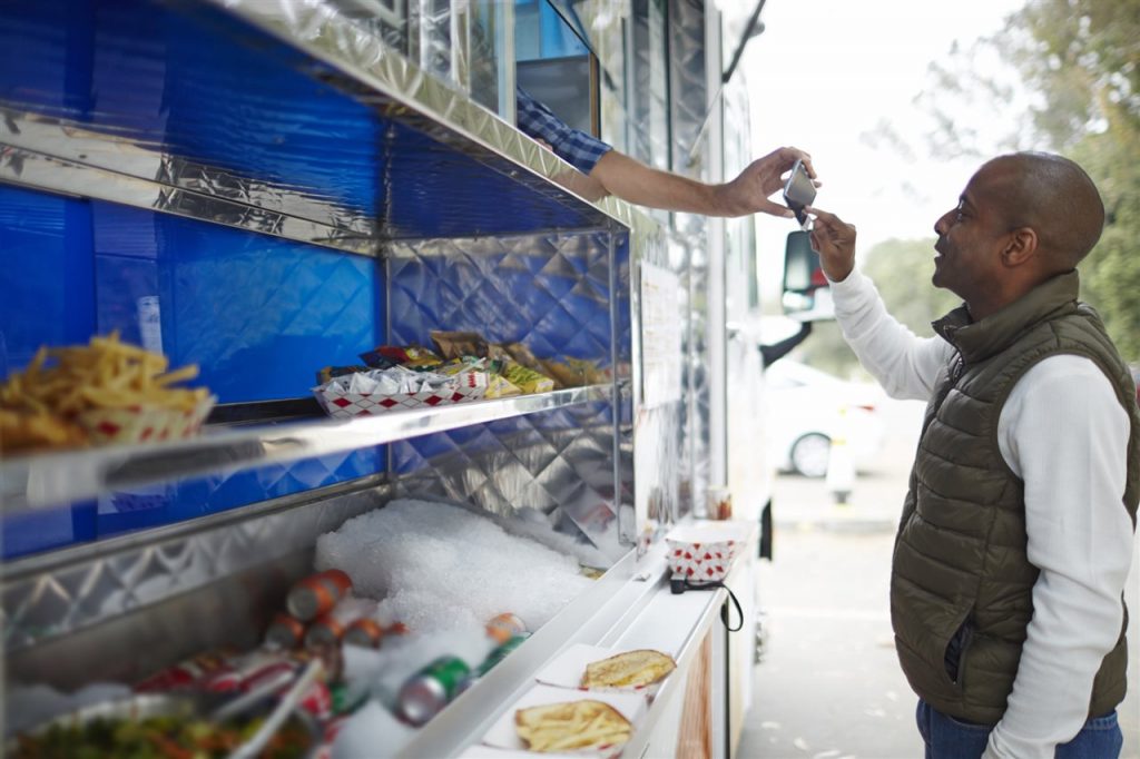 cashless fast food